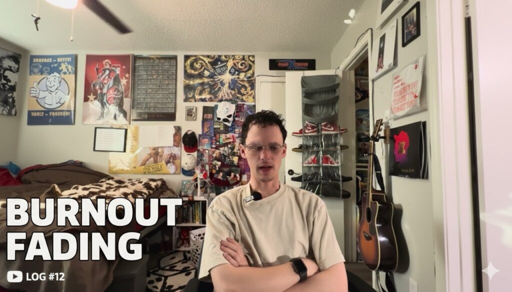 Log #12: Exhausted, but the Spiritual Burnout is Fading
