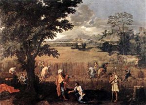 ‘Ruth Meets Boaz’, Nicolas Poussin, 1660
https://womeninthebible.net/bible-paintings/ruth-naomi/